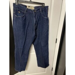 State Property Men's Denim Jeans 42X36 Straight Leg Dark Wash